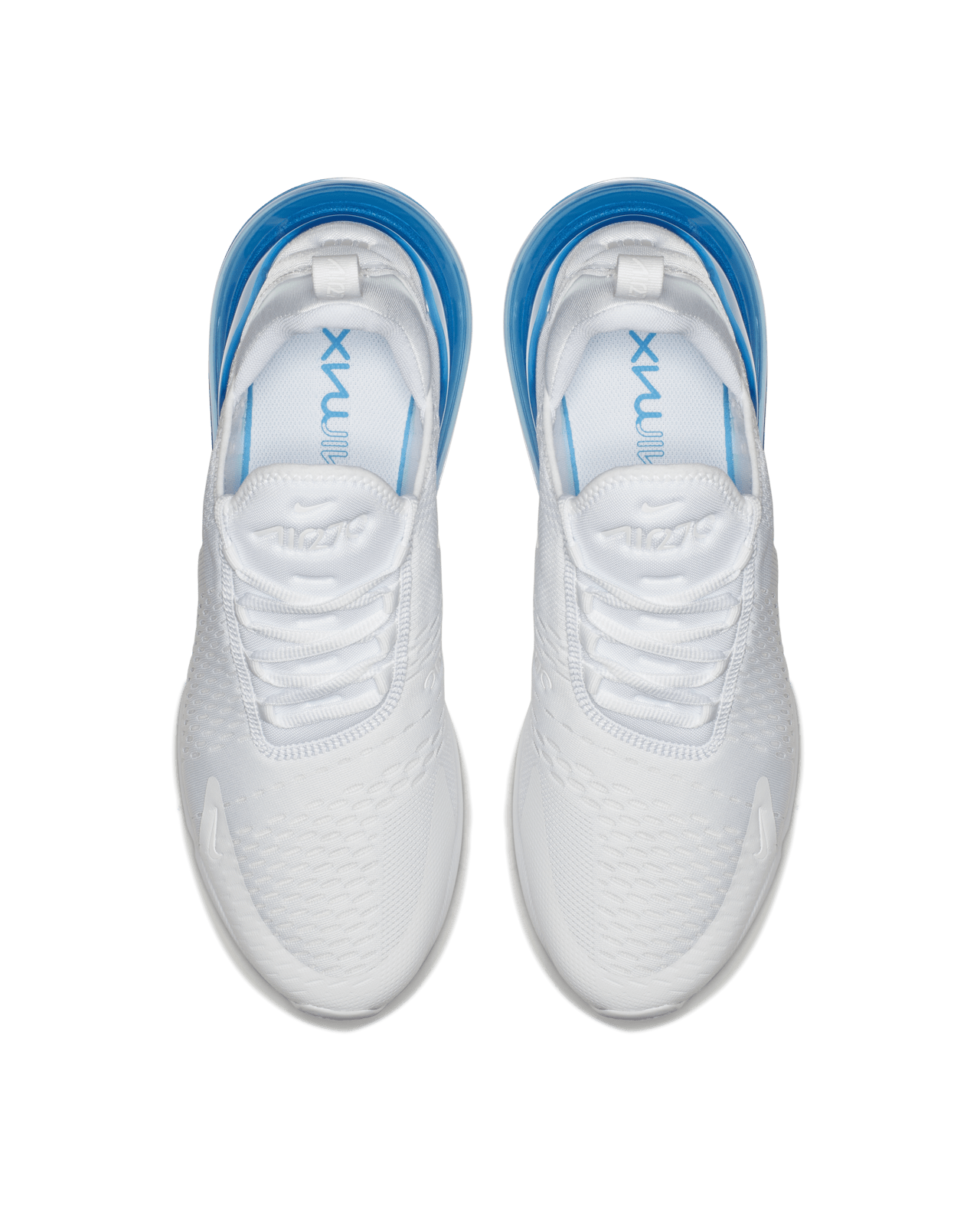 Nike air max 270 white yellow blue best sale