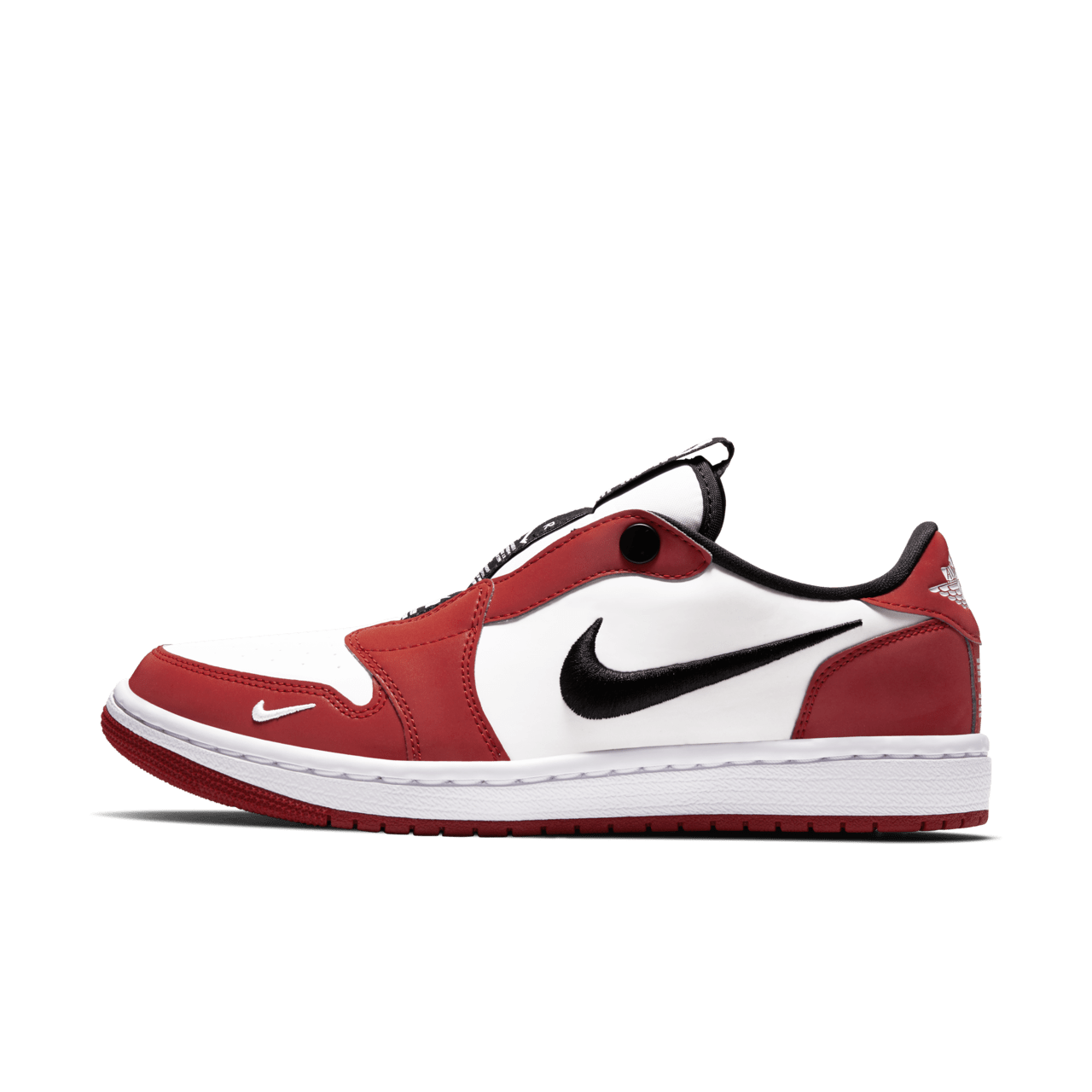 Women s Air Jordan 1 Slip Low Chicago Varsity and Red and White Release Date. Nike SNKRS