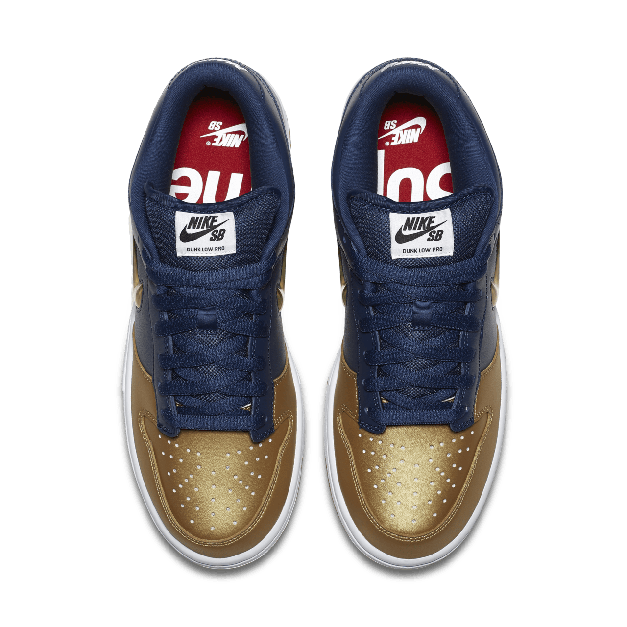 Nike x supreme gold hotsell