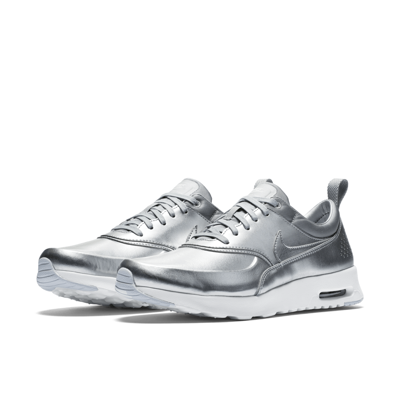 Women s Nike Air Max Thea Metallic Silver Nike SNKRS