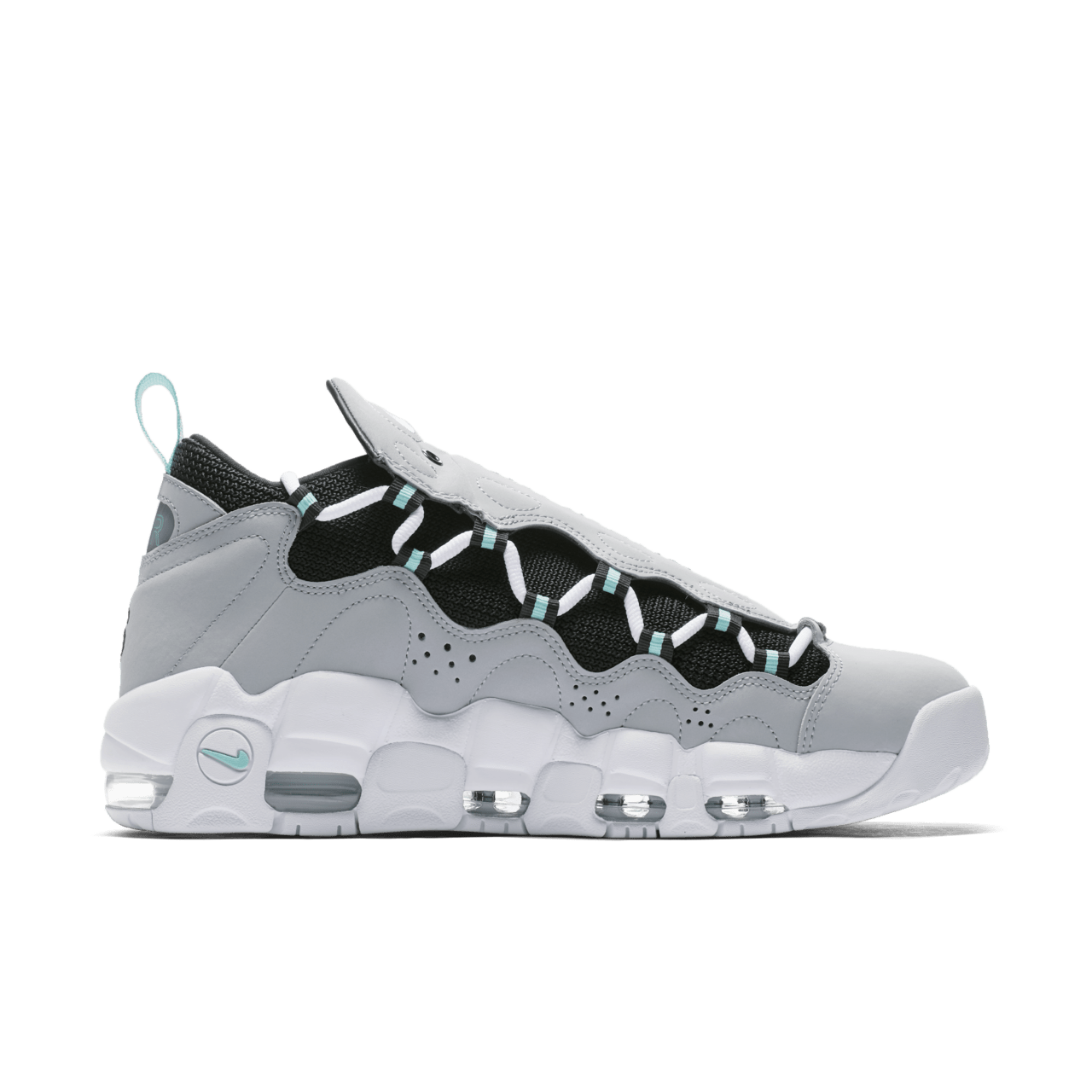 Nike Air More Money Wolf Grey Island Green data premiery. Nike SNKRS