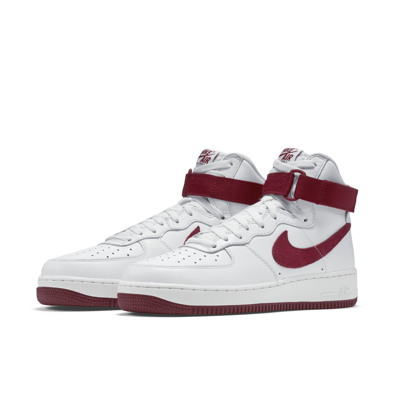 Nike Air Force 1 High White Team Red Nike SNKRS