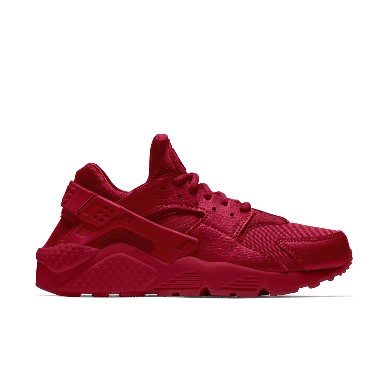 All red nike huarache womens on sale