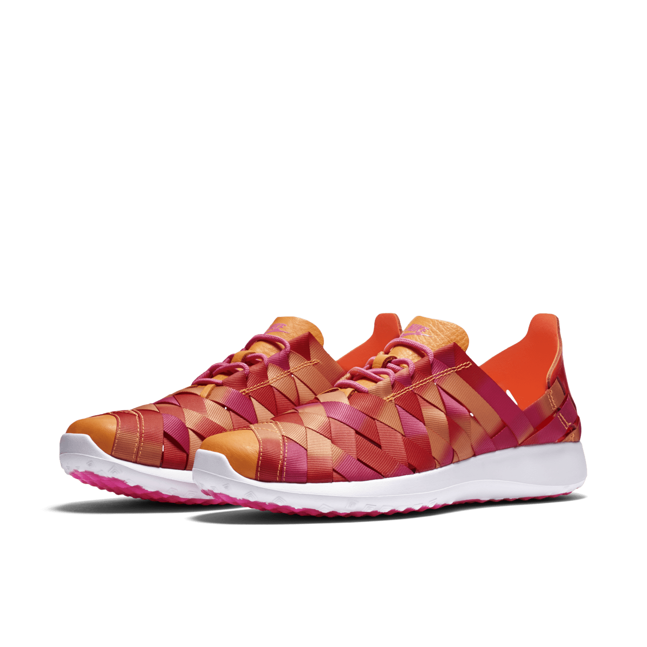 Women s Nike Juvenate Woven Pink Blast Laser Orange Nike SNKRS