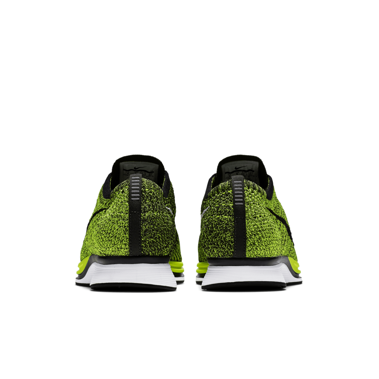 Nike flyknit racer volt black online