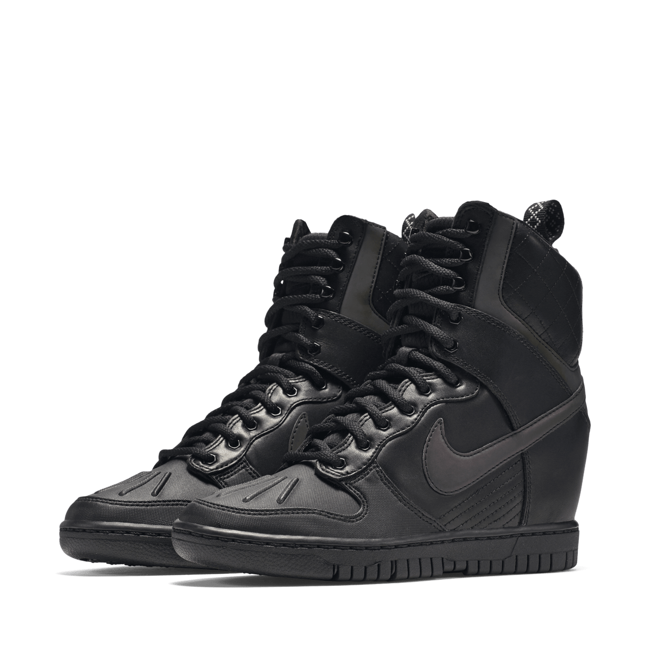 Women s Nike Dunk Sky Hi 2.0 Sneakerboot Triple Black Nike SNKRS