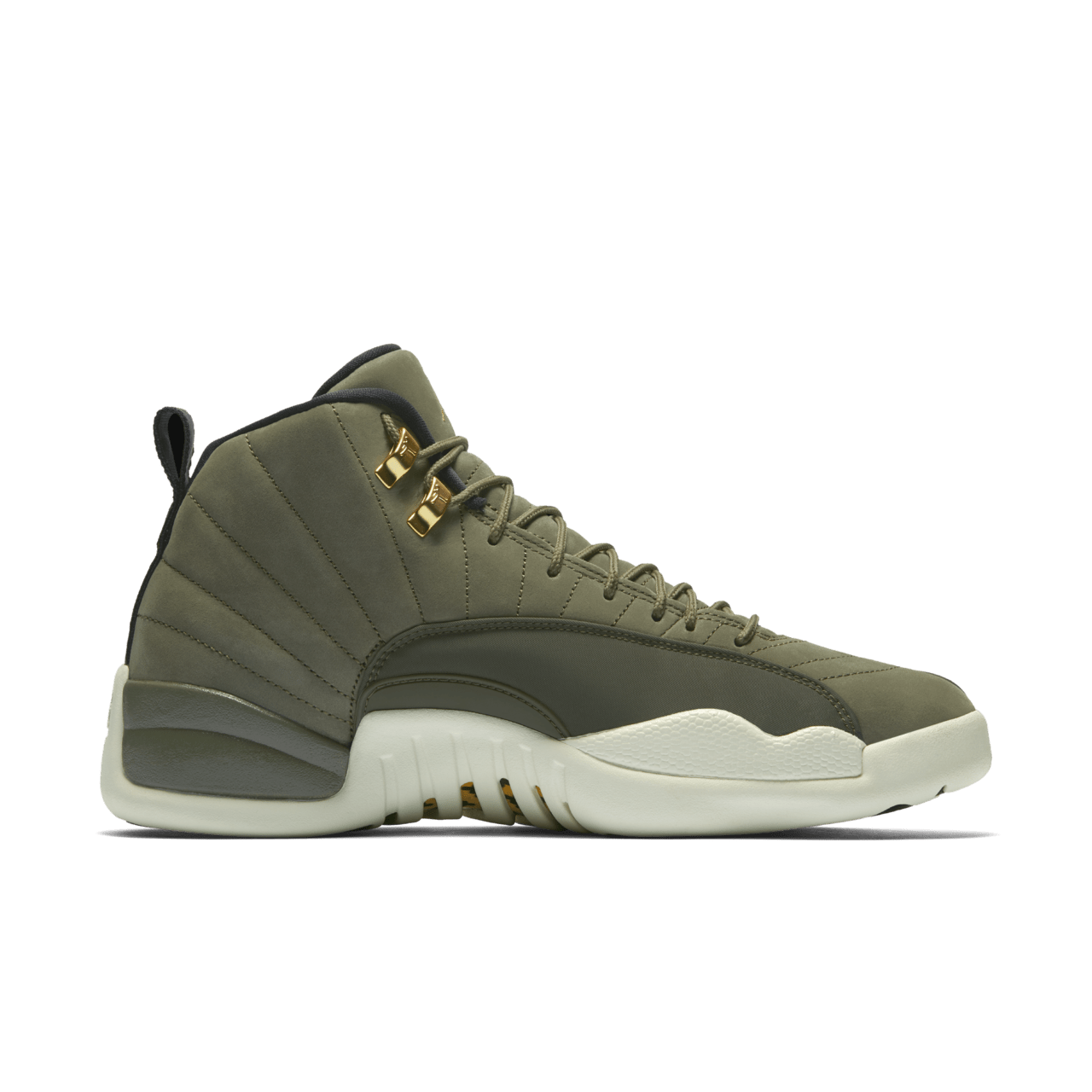 Air Jordan 12 Retro 'Olive Canvas & Metallic Gold' Release Date