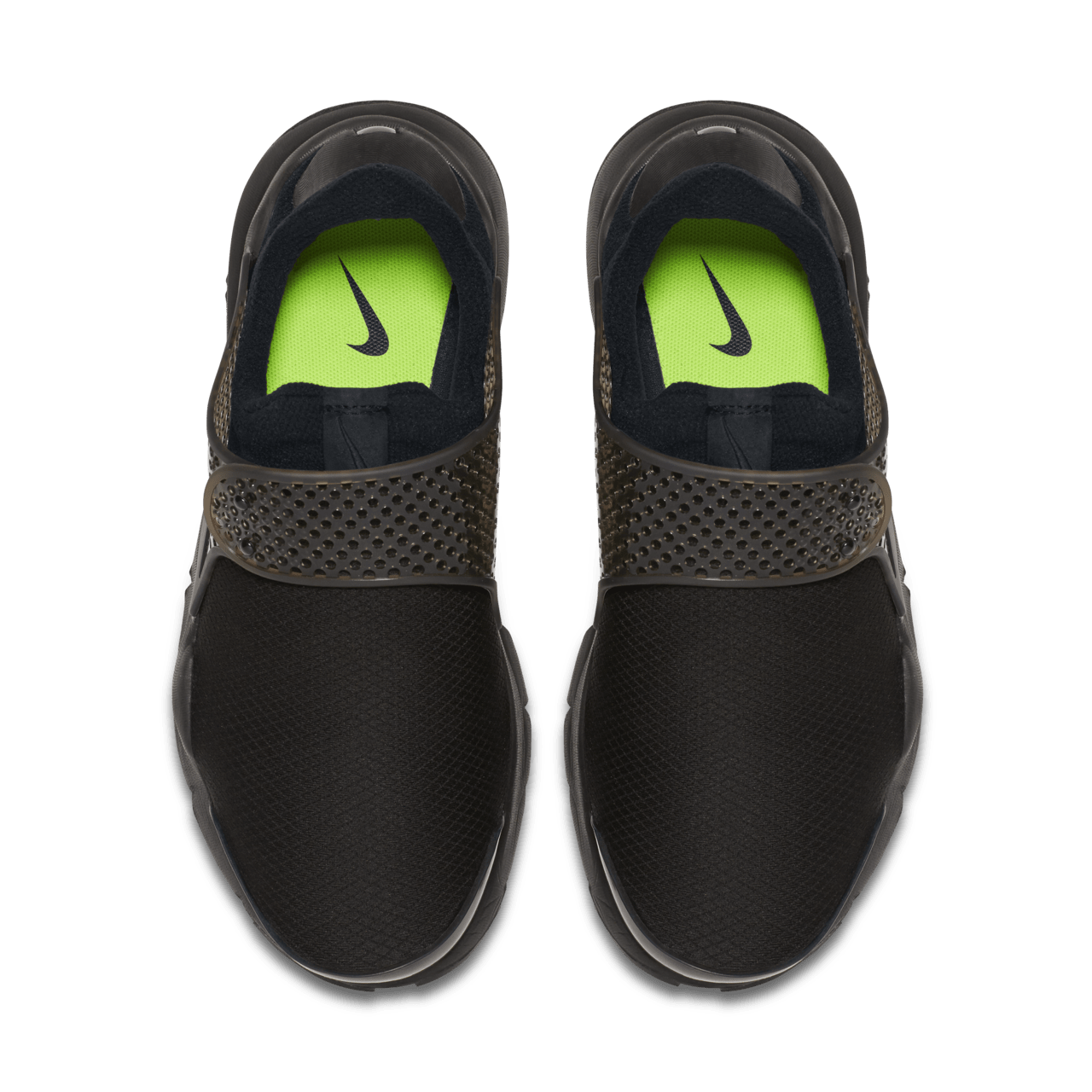 Women s Nike Sock Dart Black Volt Nike SNKRS