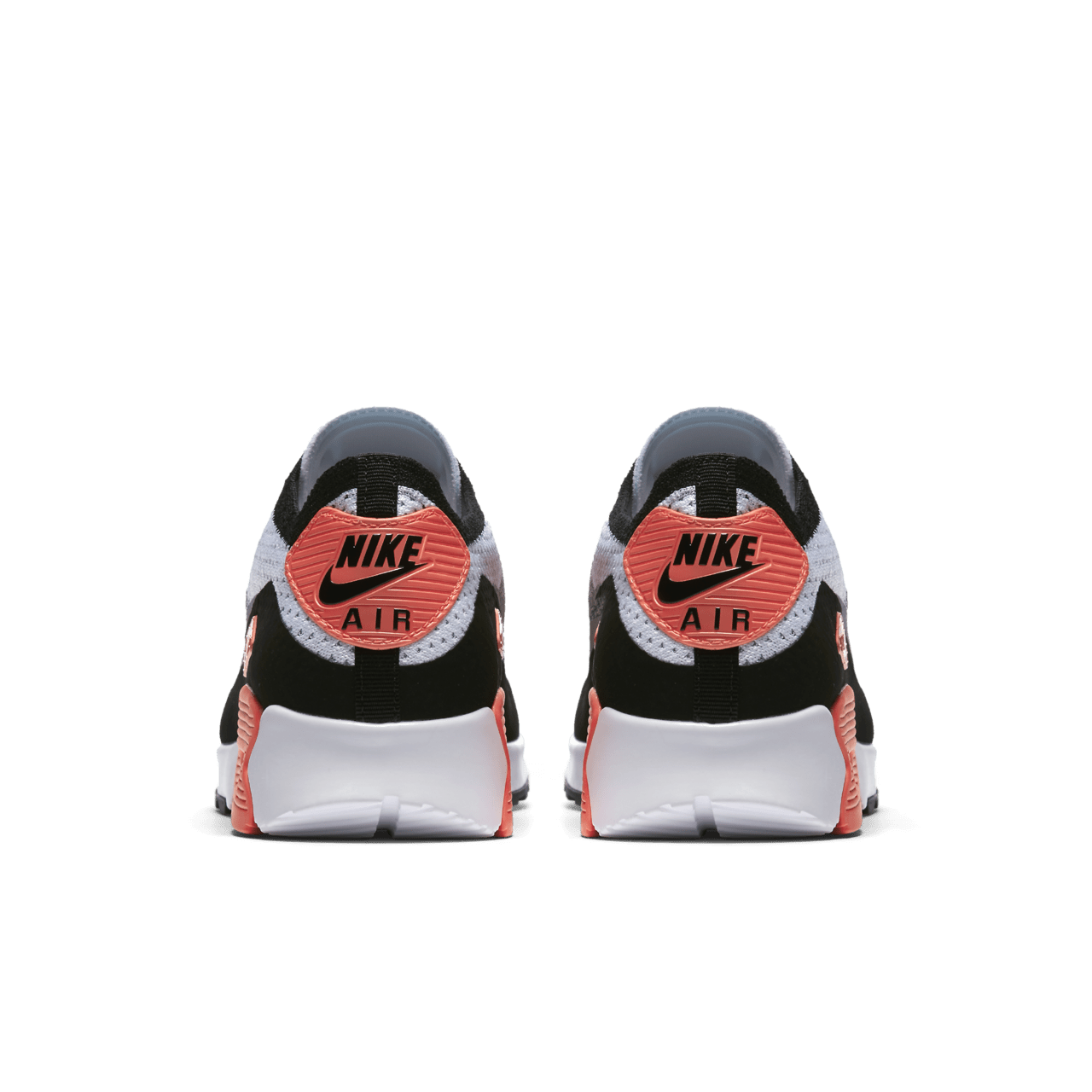 Nike Air Max 90 Ultra 2.0 Flyknit White Bright Crimson para mujer. Nike SNKRS