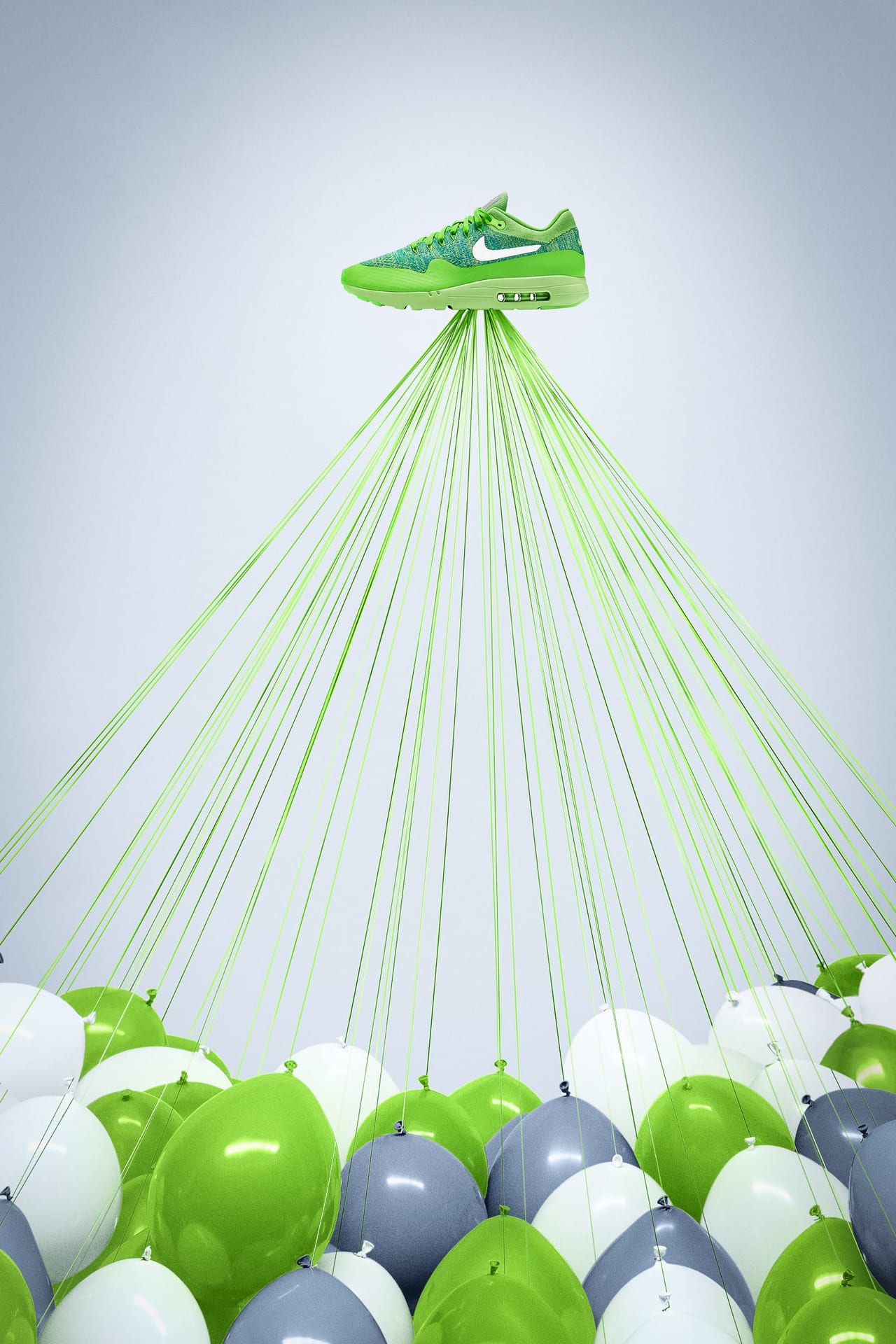 Nike air max 1 ultra flyknit green deals