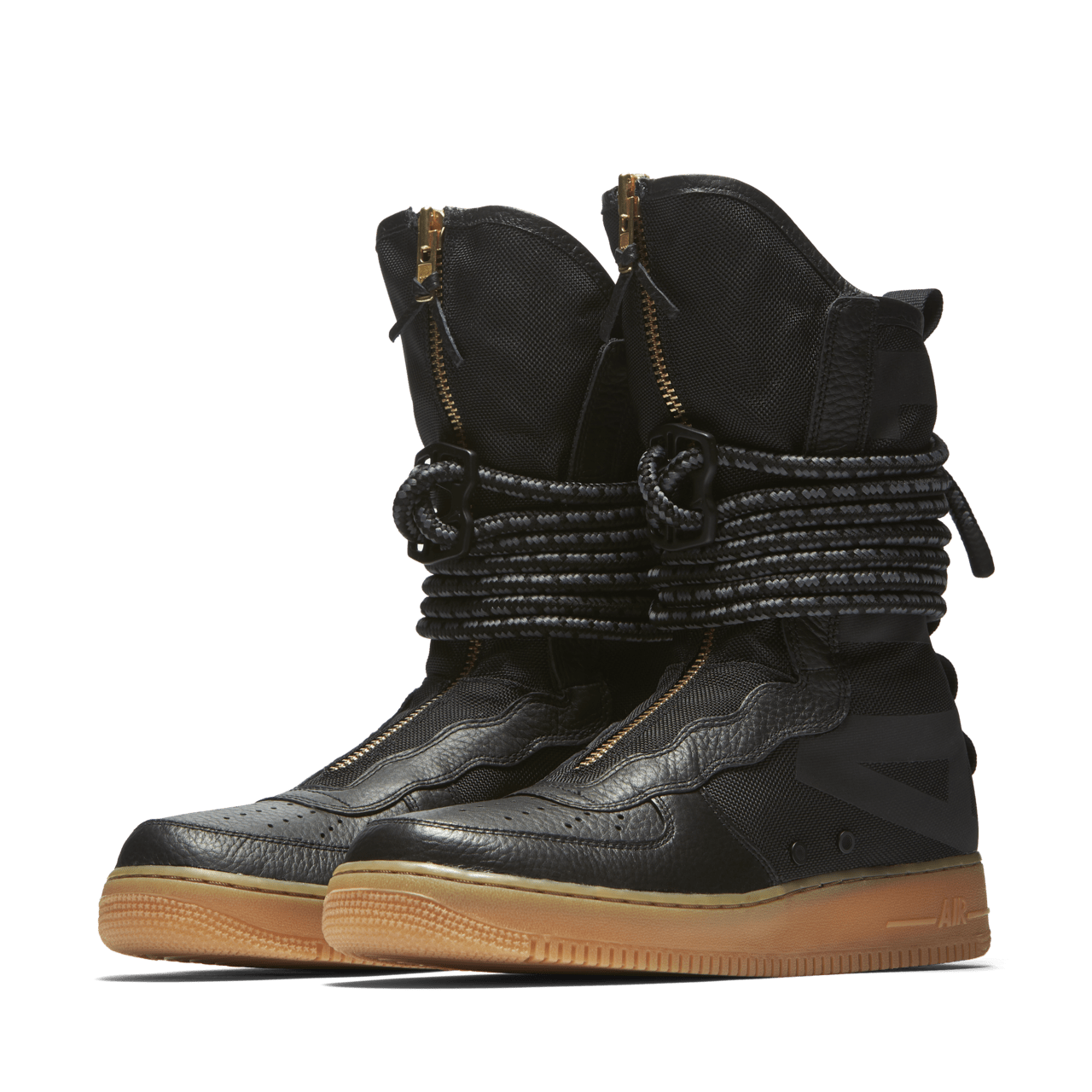 Date de sortie de la Nike SF AF 1 High Black Gum Medium Brown Nike SNKRS