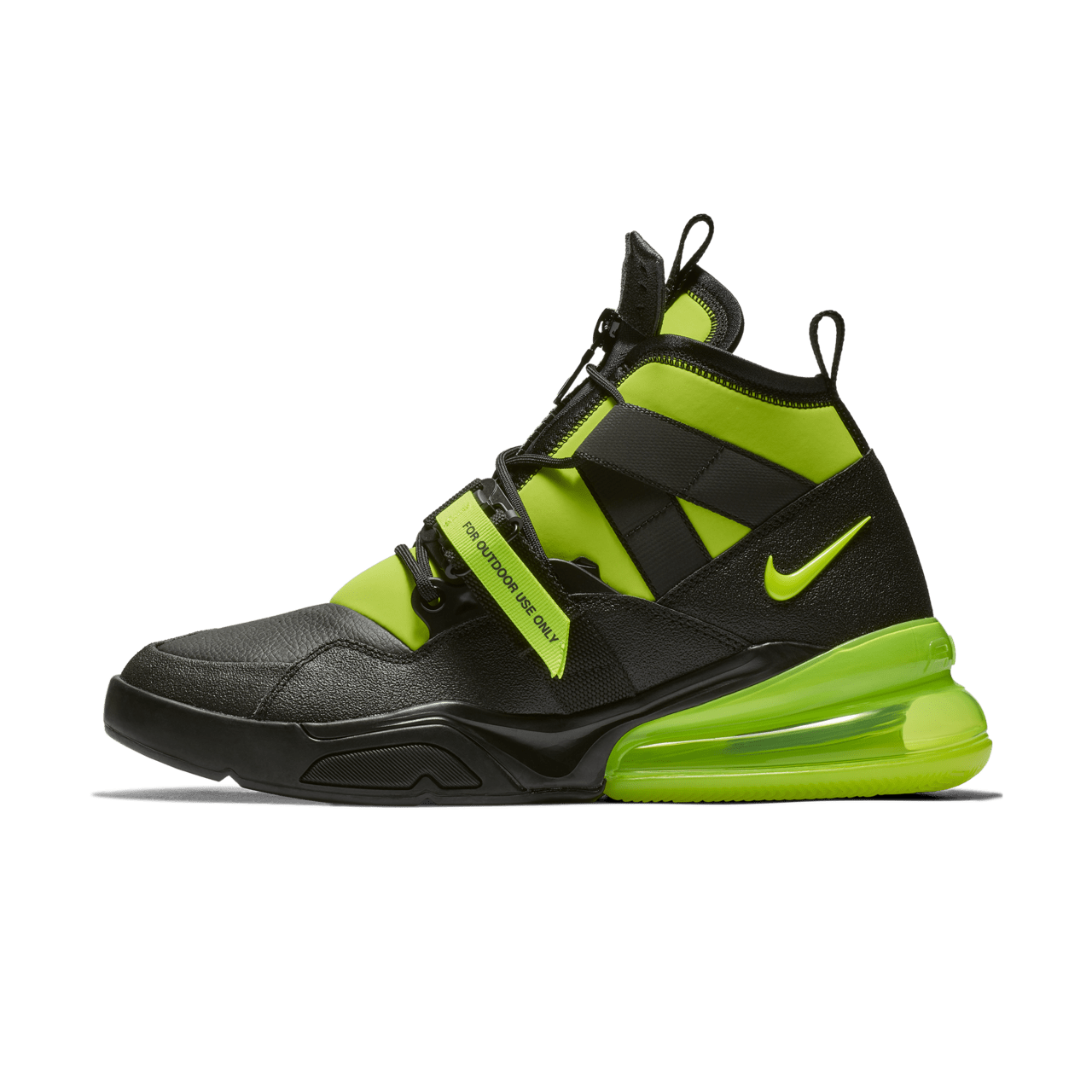 Nike Air Force 270 Utility Black Volt Release Date. Nike SNKRS