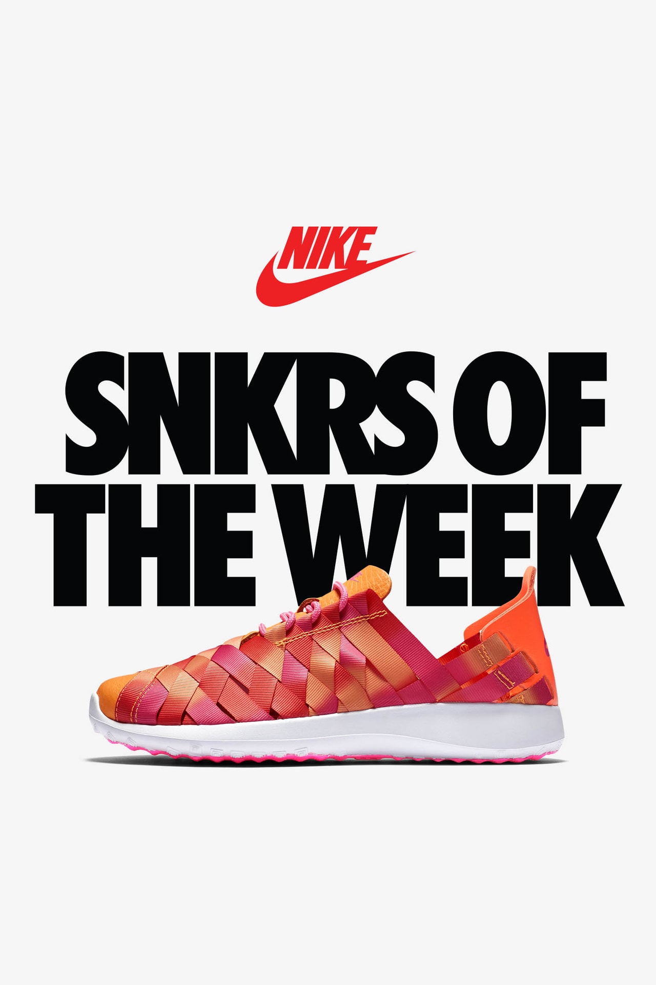 Women s Nike Juvenate Woven Pink Blast Laser Orange Nike SNKRS