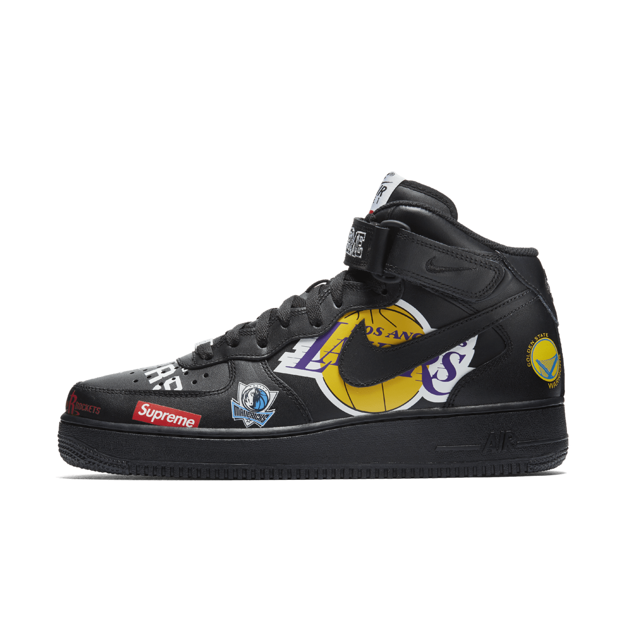 Supreme x nba x nike air force 1 mid on sale