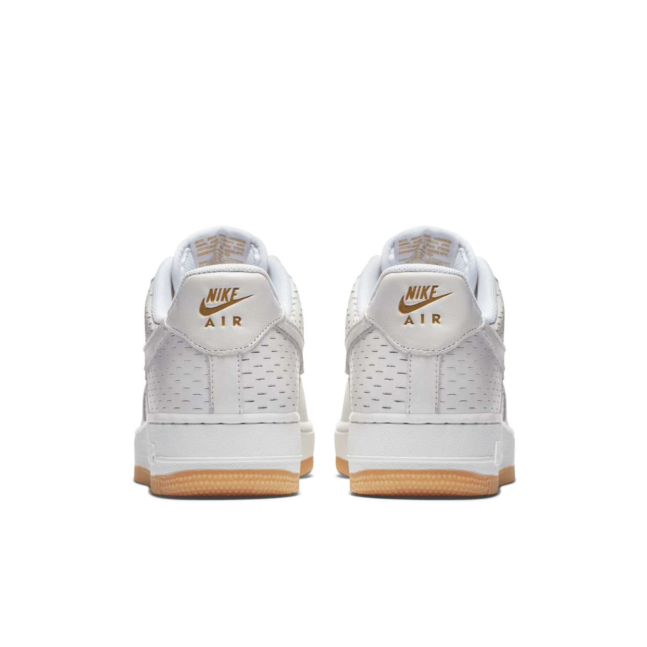 Women s Nike Air Force 1 Summit White Metallic Gold Nike SNKRS