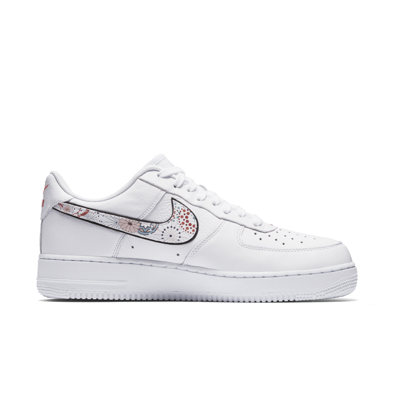 Nike Air Force 1 LNY White Habanero Red Release Date. Nike SNKRS