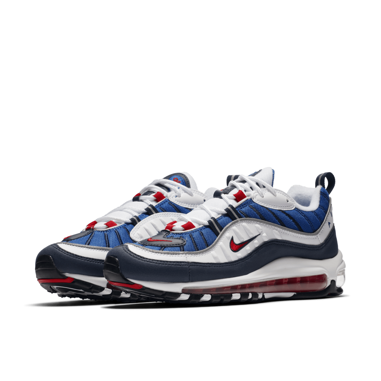 Nike Women s Air Max 98 University Red Obsidian Release Date. Nike SNKRS