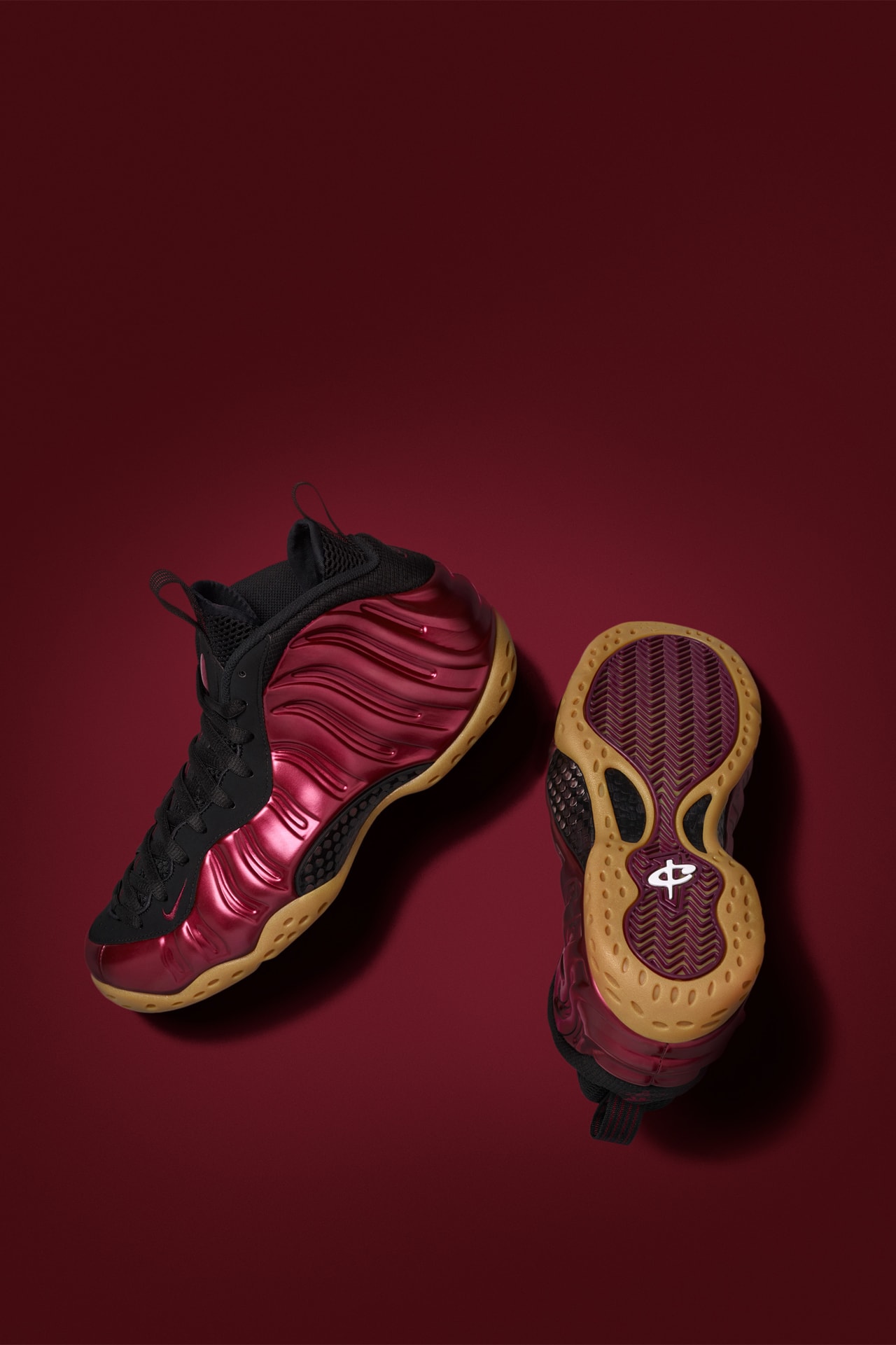 Foamposites fashion maroon