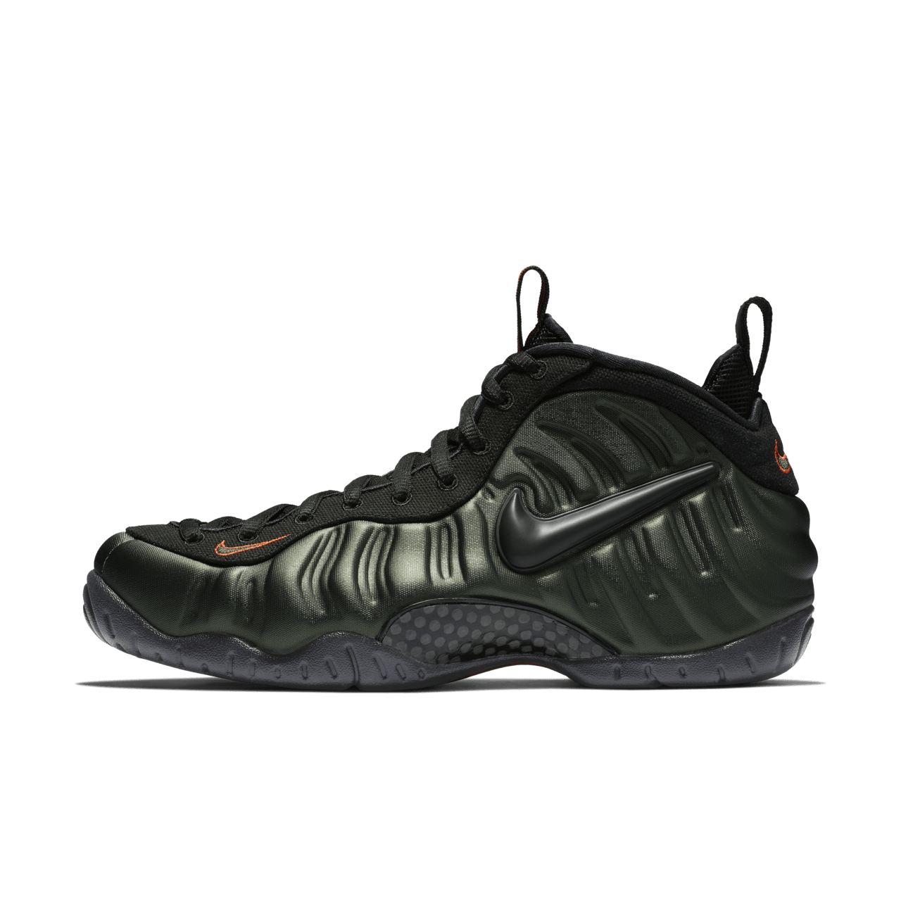 Green nike foams on sale