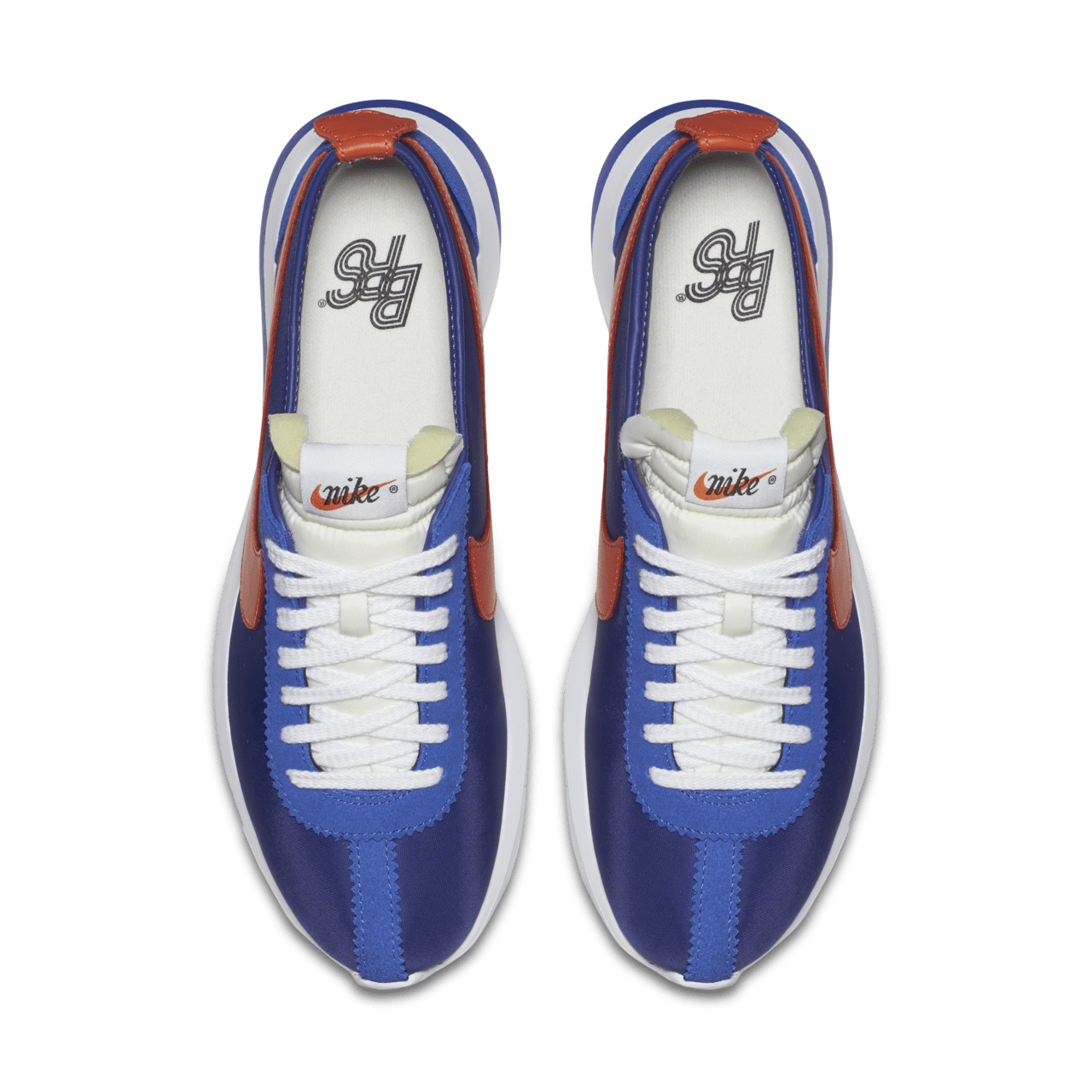 Nike cortez blue and orange on sale