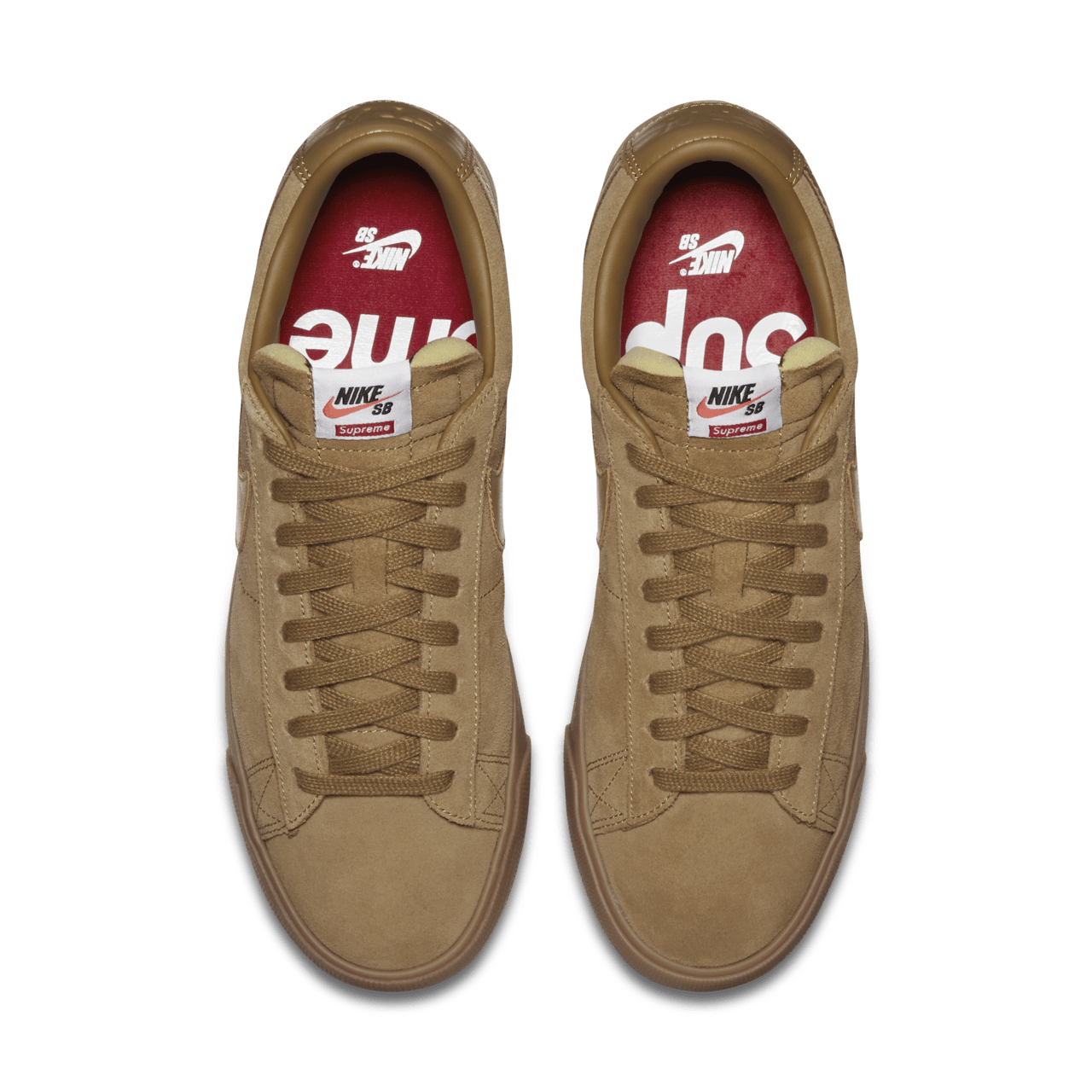 Nike Blazer Low GT x Supreme Golden Beige Release Date. Nike SNKRS