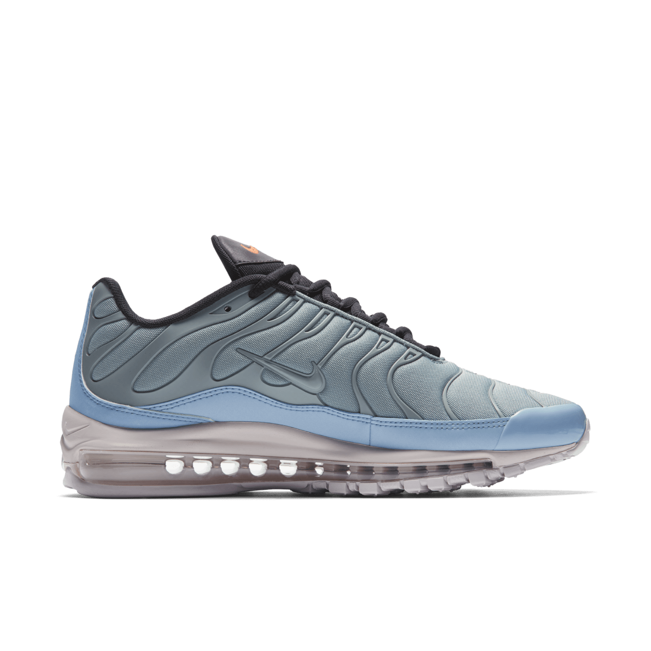 Blue and white air max 97 plus best sale