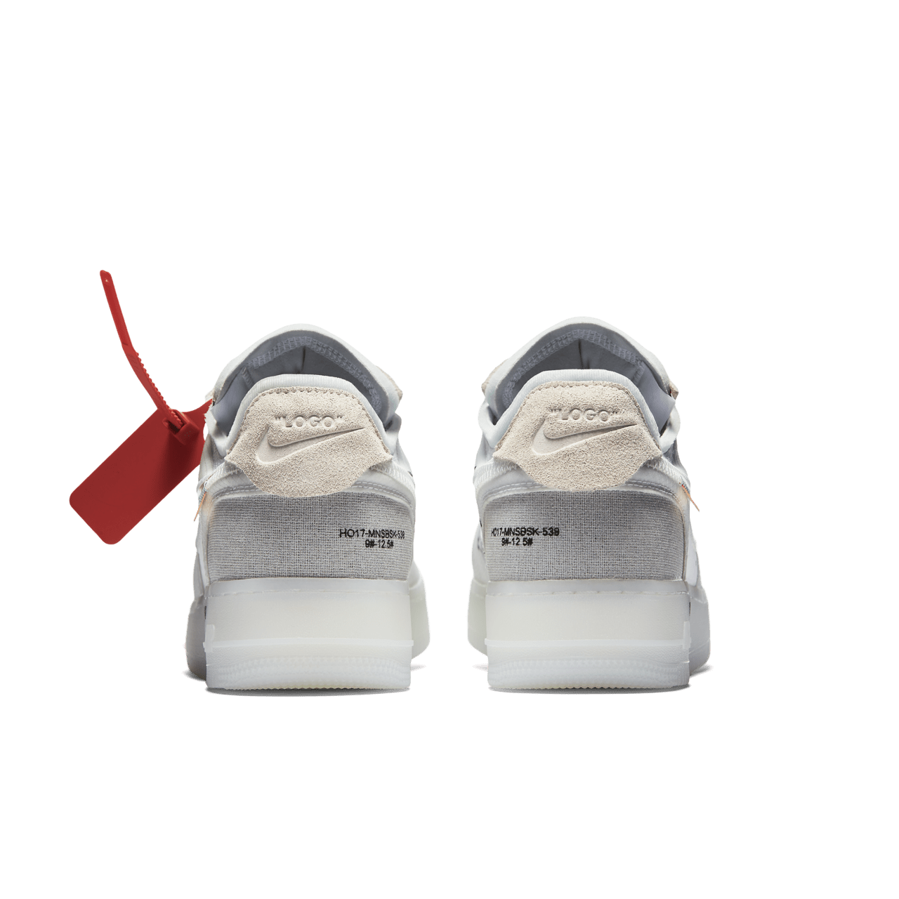 Off white air force 1 white release date on sale