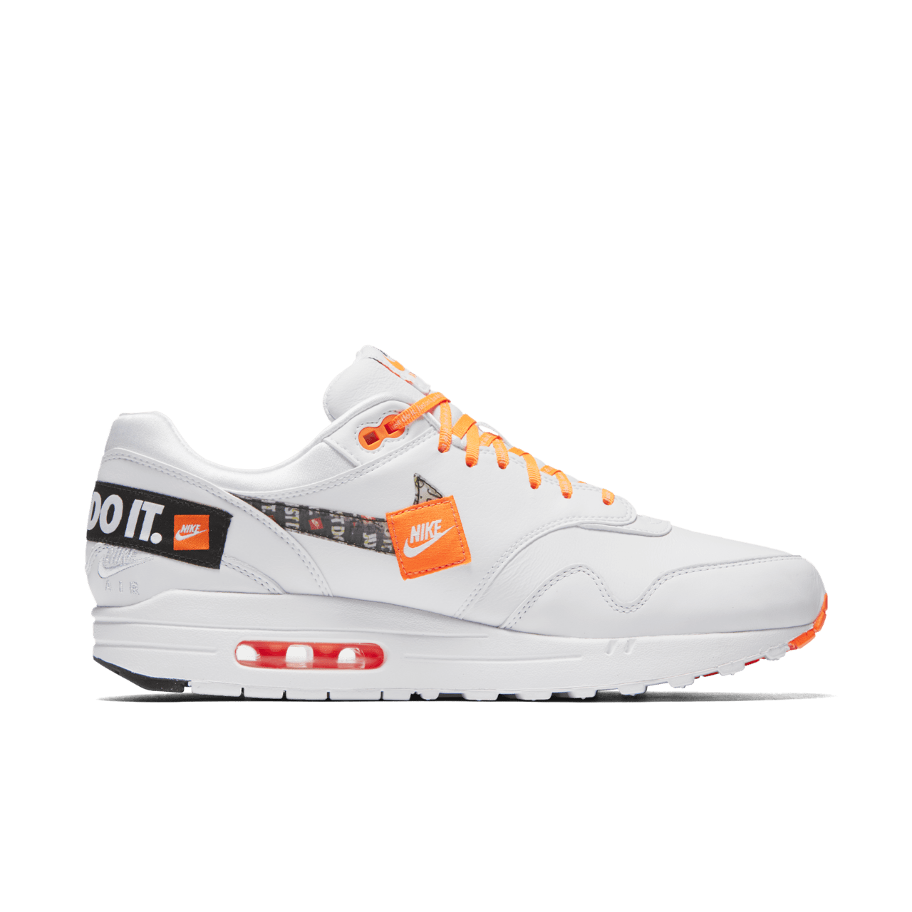 Nike Air Max 1 Just Do It Collection 'White & Total Orange' Release Date