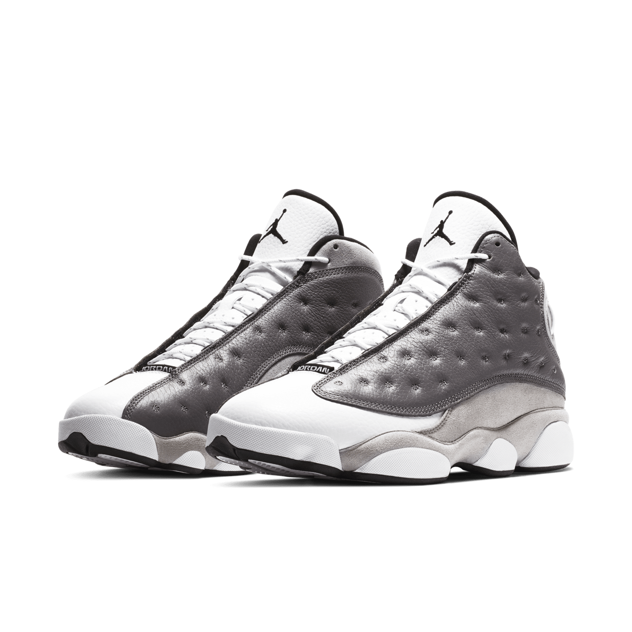 Jordan 13s black and white hotsell