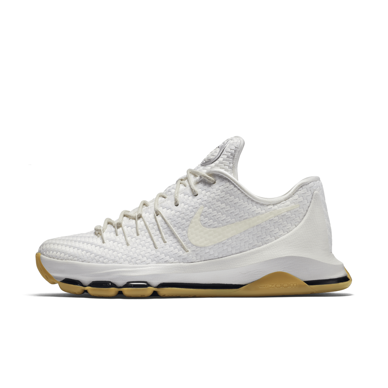 Nike KD 8 EXT White Gum Woven Nike SNKRS