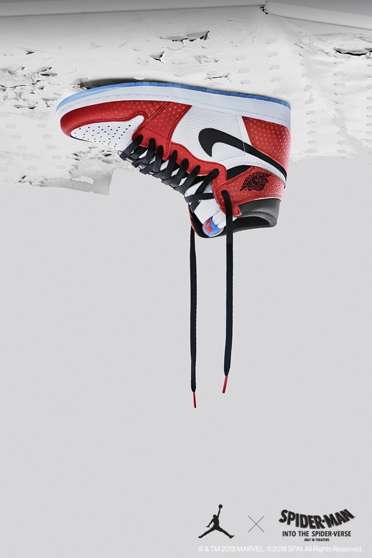 Nike air spider man into the spider verse best sale