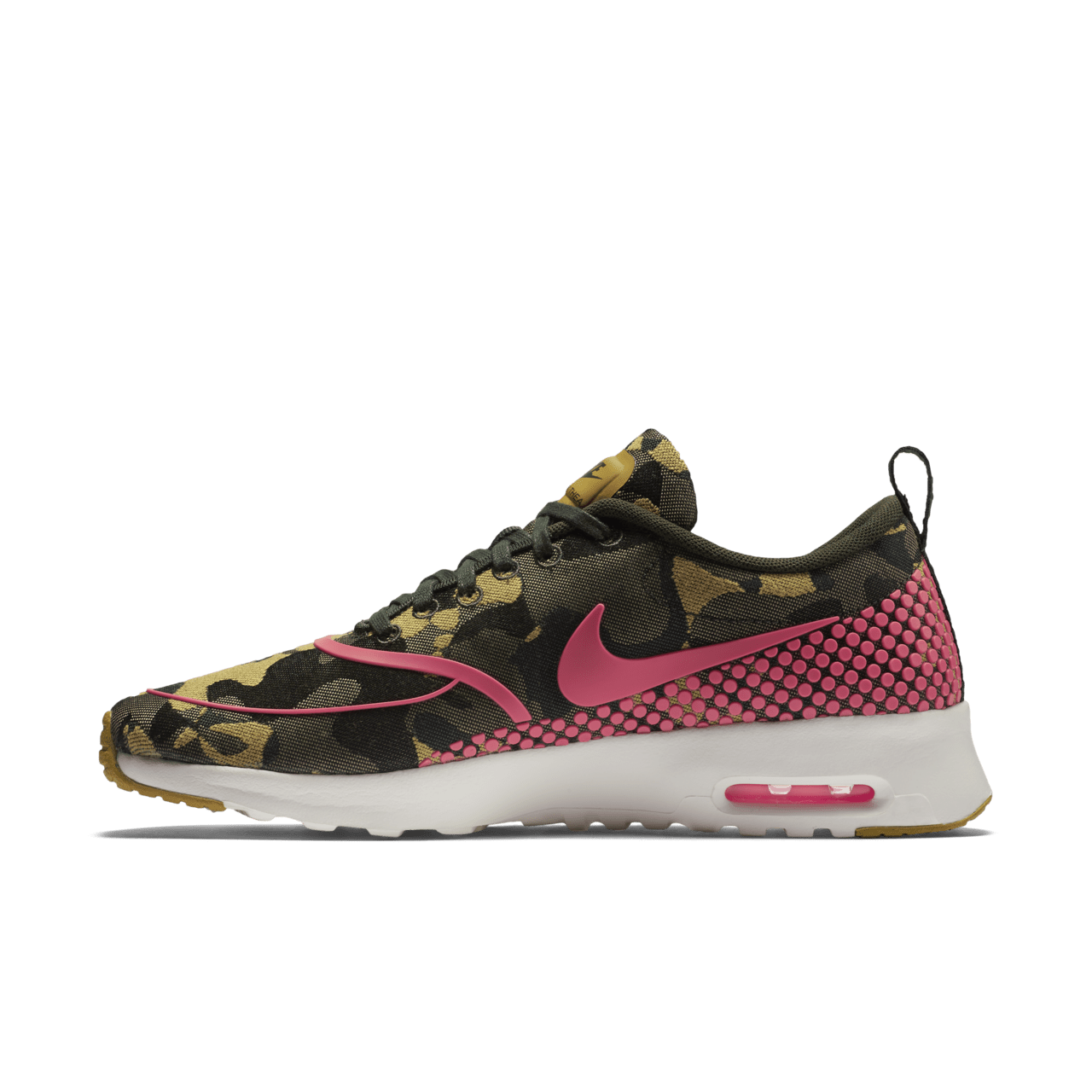 Nike air max thea leather and jacquard sneakers hotsell