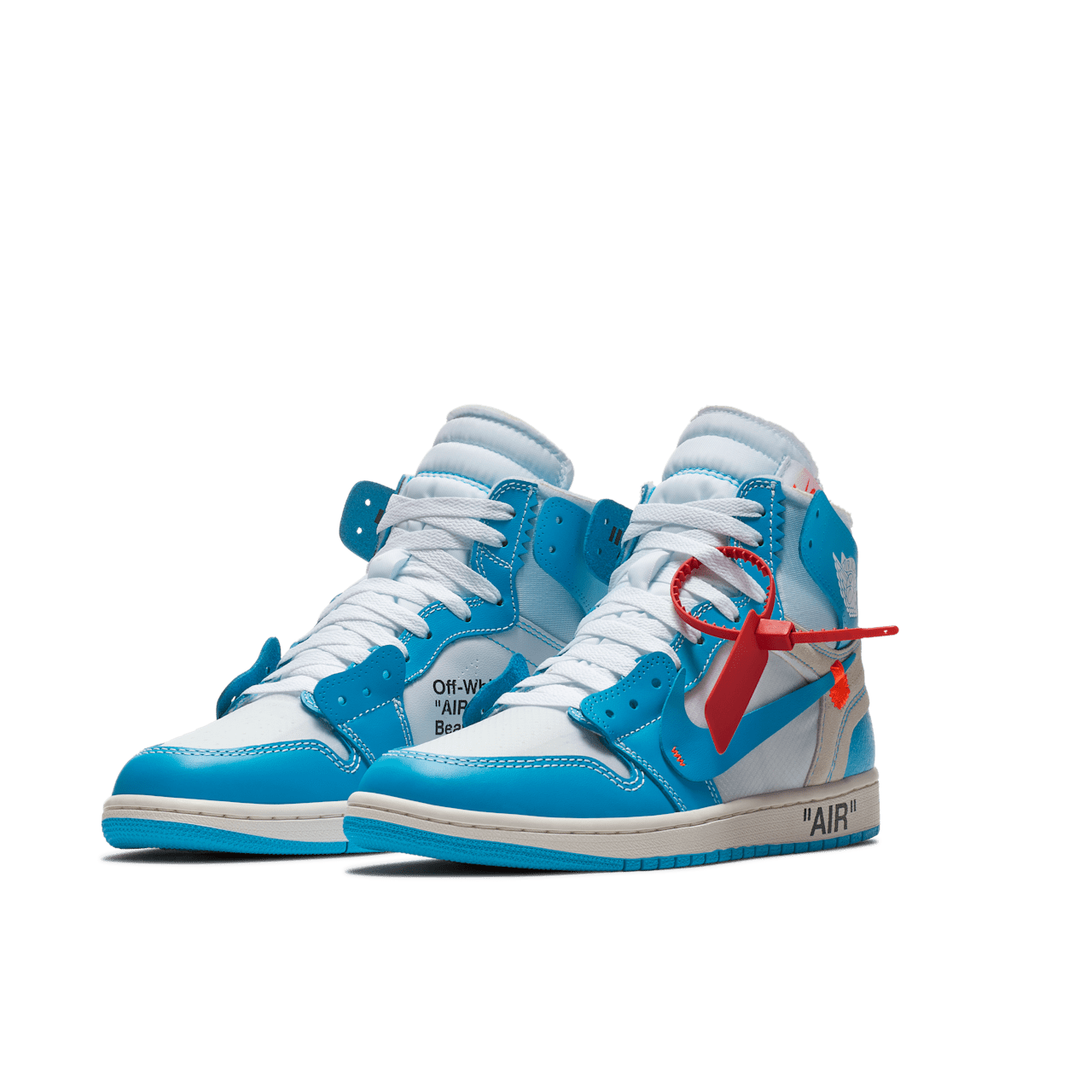 Jordan one white and blue online