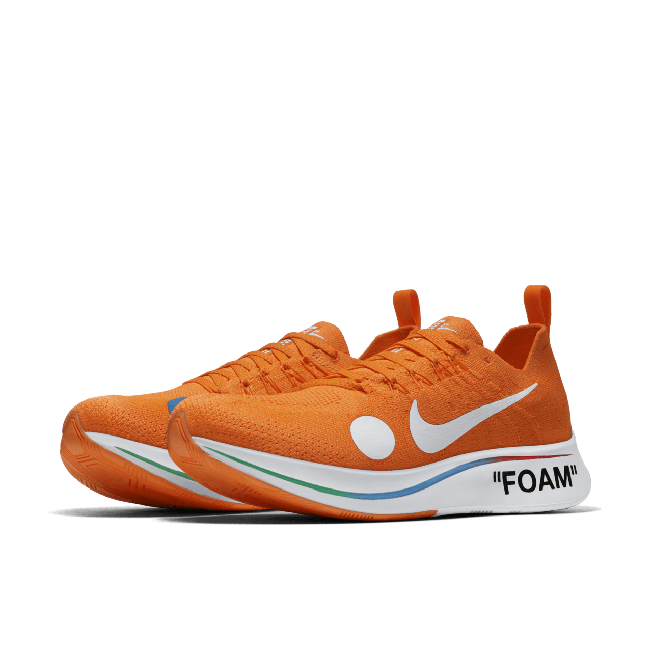 Off white orange nike on sale