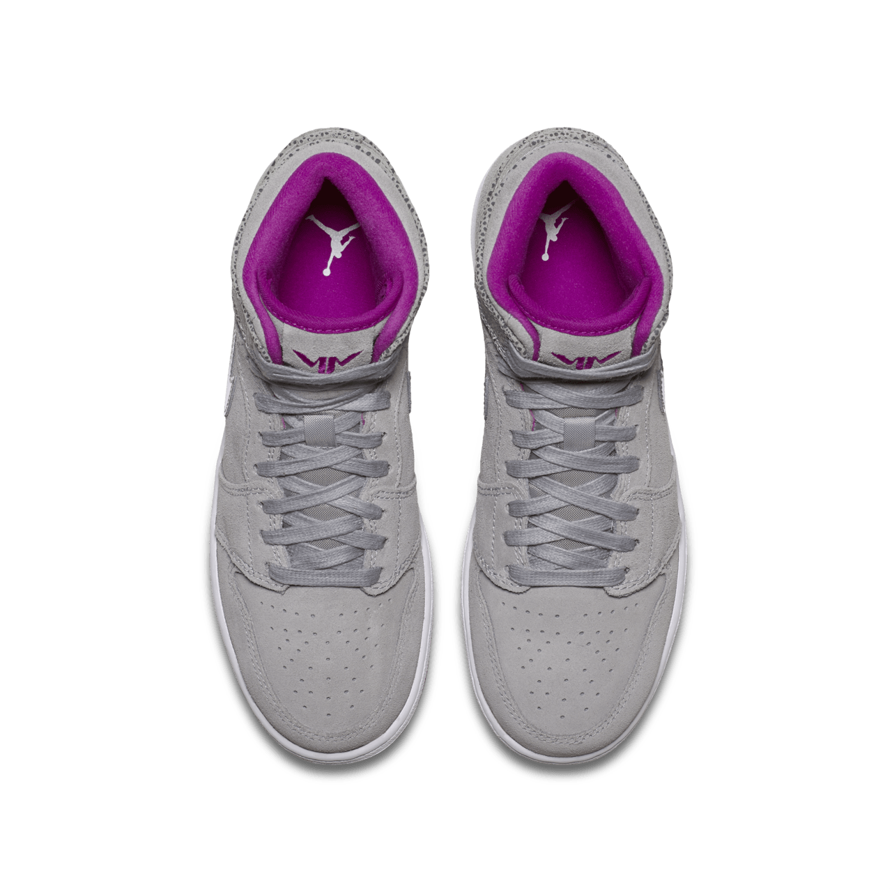 Girls Air Jordan 1 Retro High Wolf Grey Fuchsia Flash Release Date. Nike SNKRS