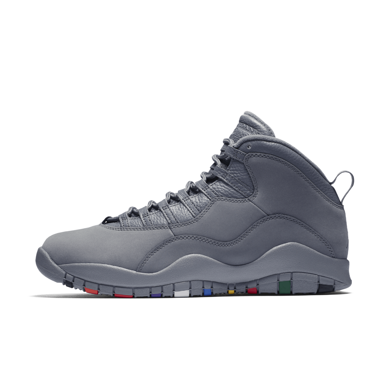 Dark grey jordan 10 online