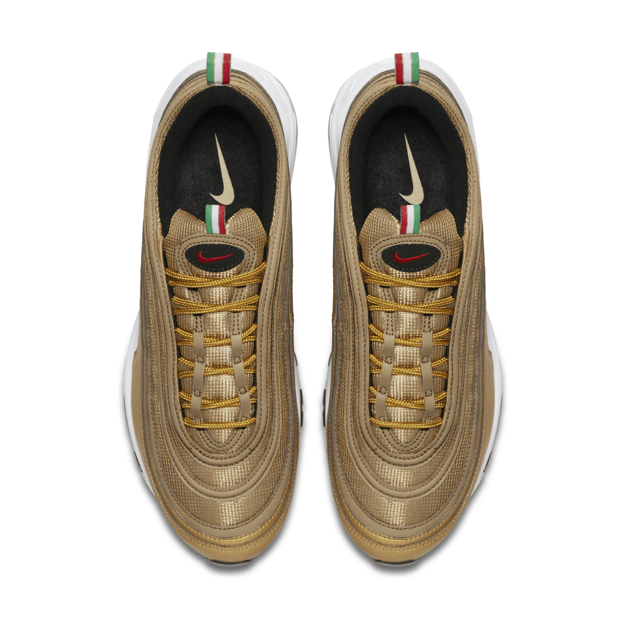 Nike Air Max 97 IT Metallic Gold Varsity Red Data del lancio. Nike SNKRS