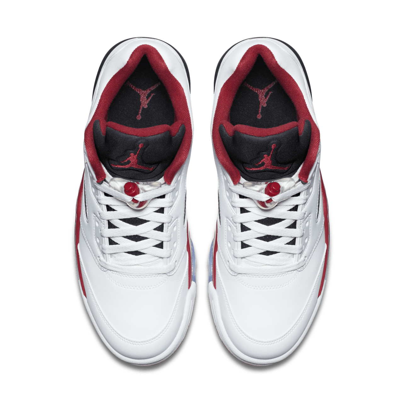 Low top fire red 5s best sale