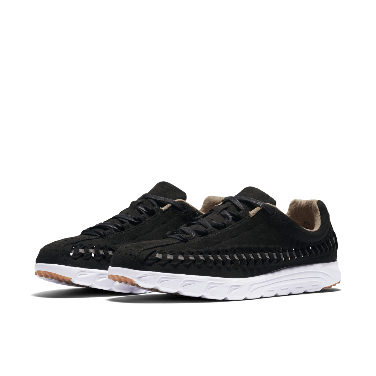 Nike mayfly woven trainers black best sale