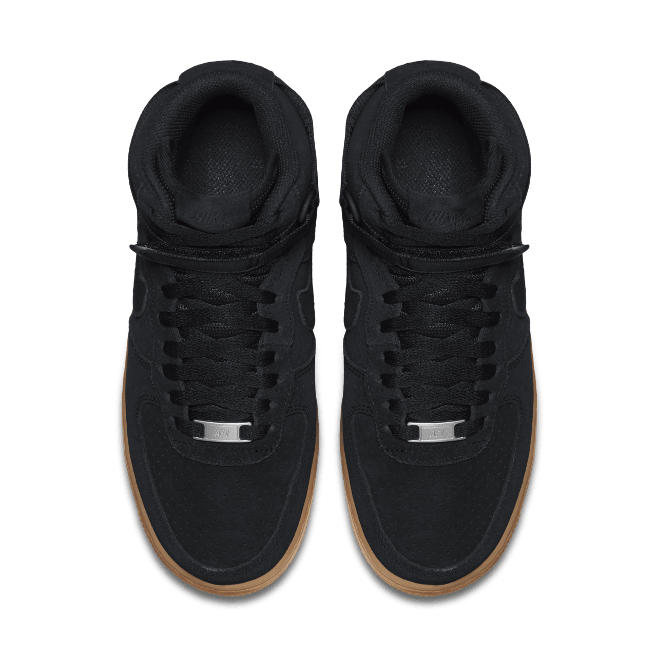 Nike black suede online