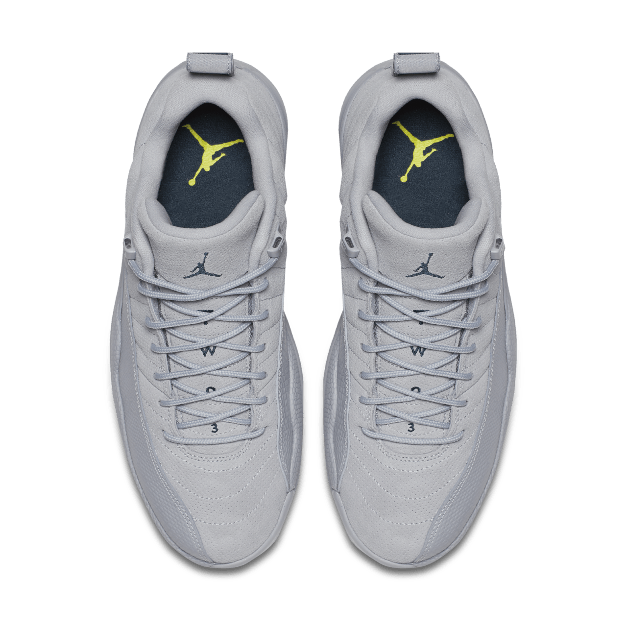 Grey jordan 12 low on sale