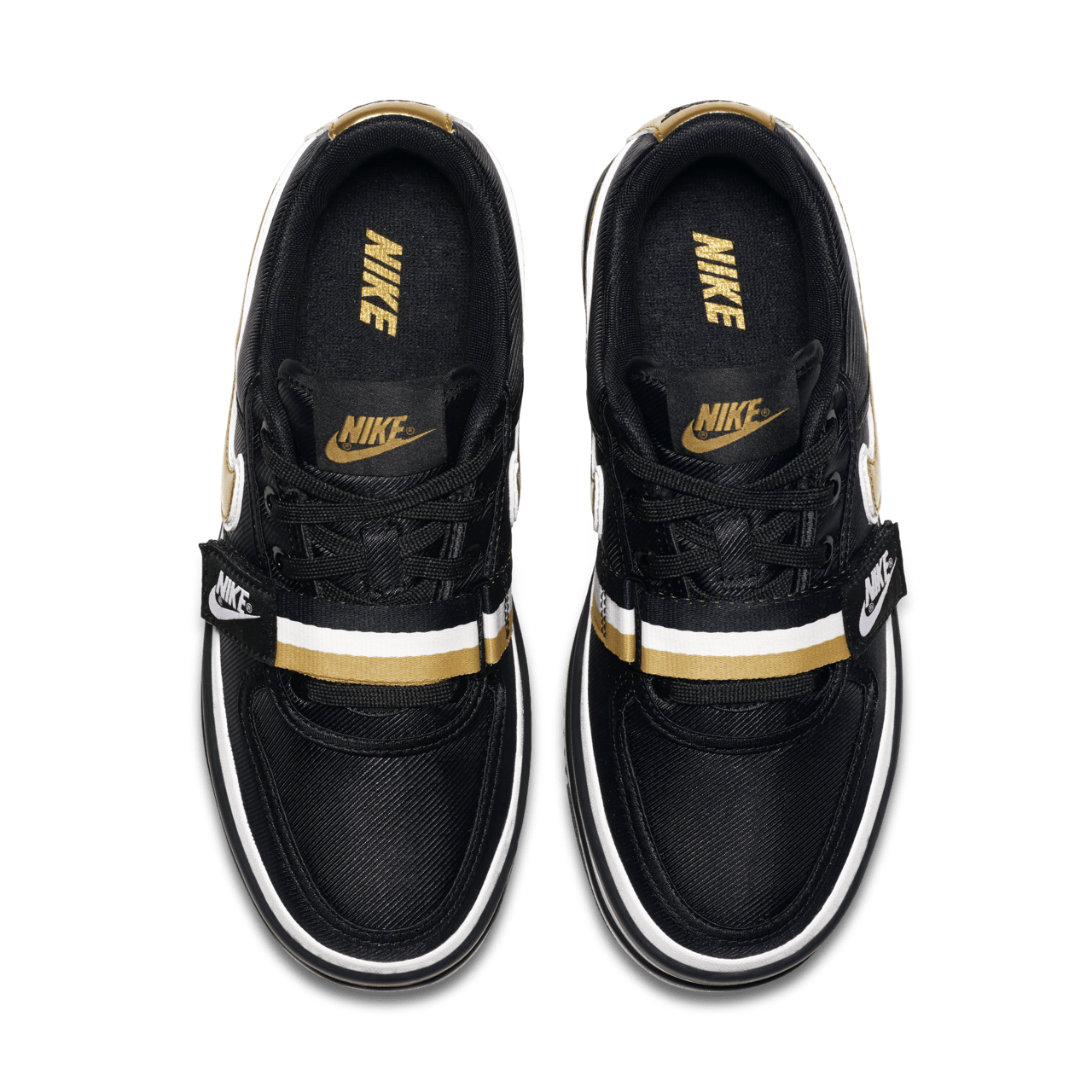 Nike Women s Vandal 2K Black Metallic Gold Release Date. Nike SNKRS