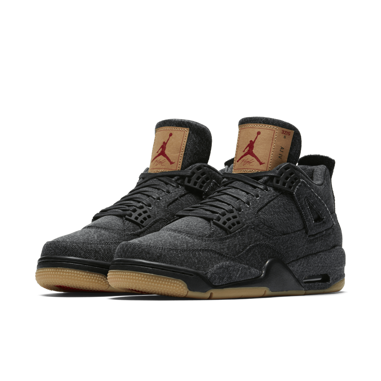 Air Jordan 4 Levis 'Triple Black' Release Date