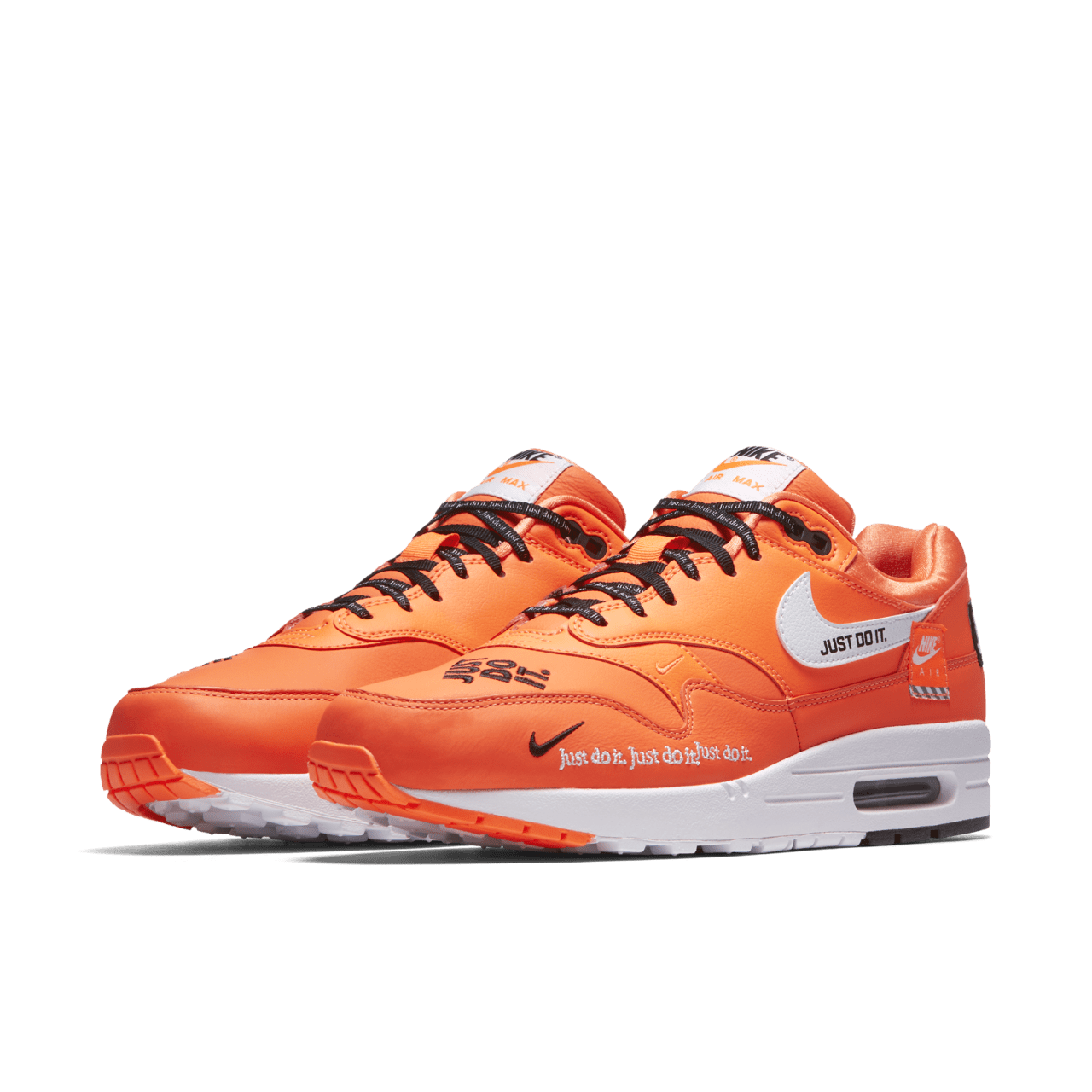 Nike Air Max 1 Just Do It Collection 'Total Orange & White' Release Date