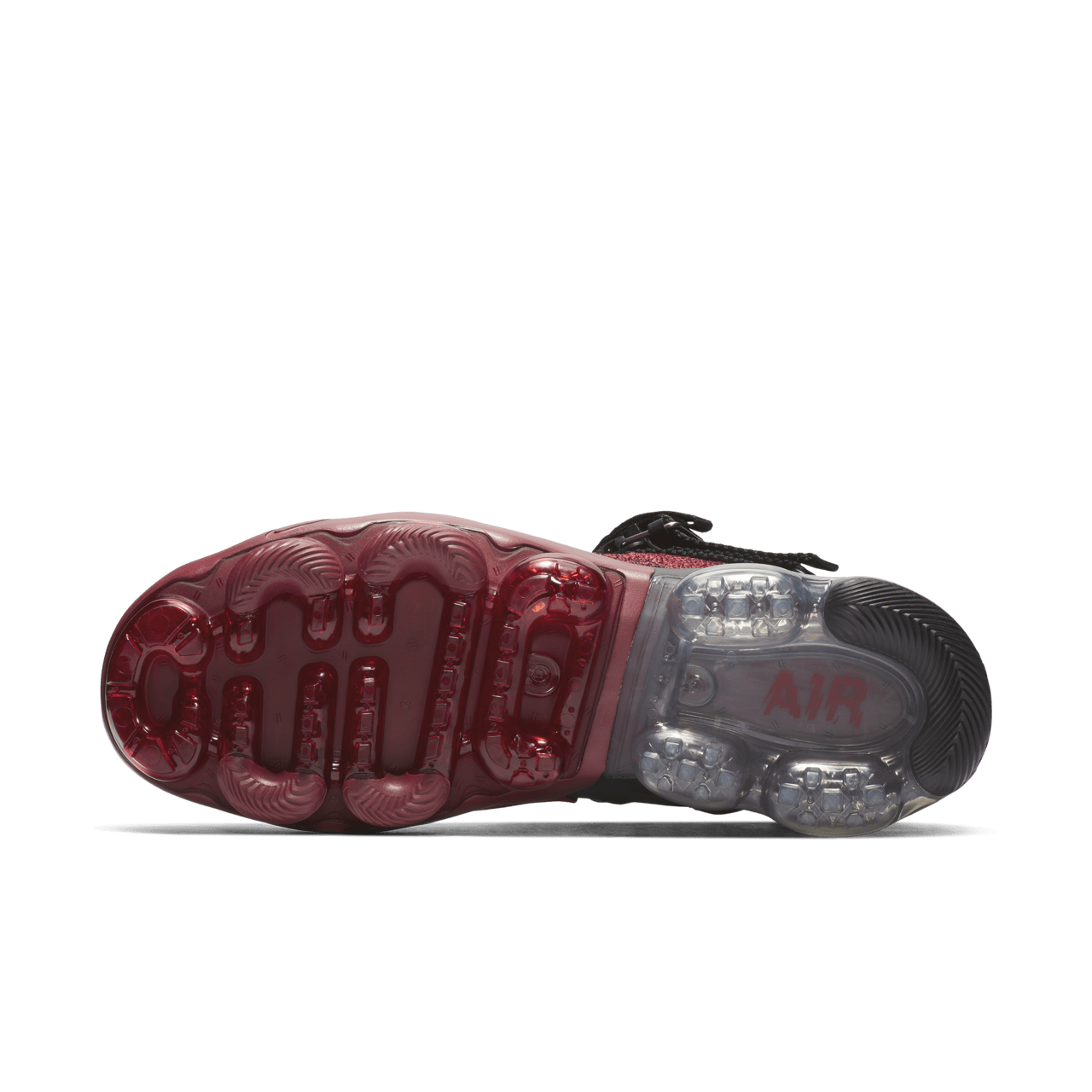 Nike air vapormax flyknit red and black online