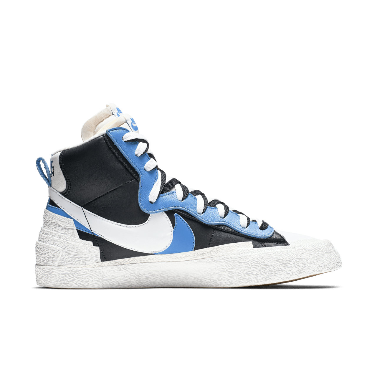 Sacai x nike blazer mid university blue on sale