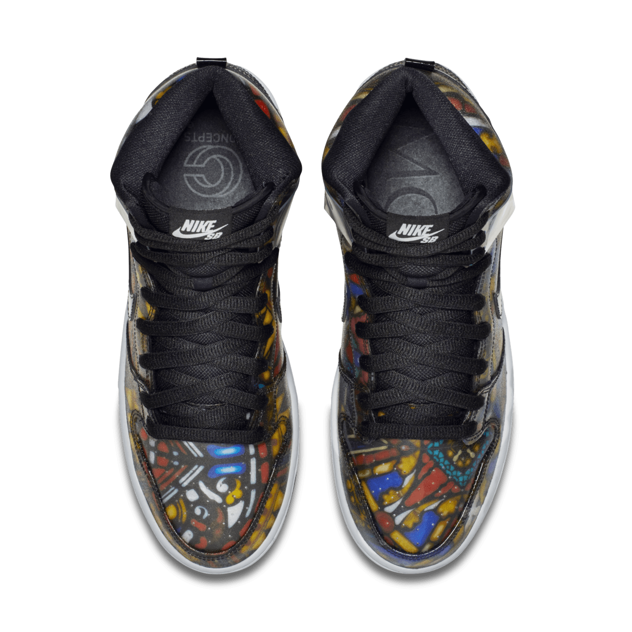 Nike Dunk High SB Stained Glass Nike SNKRS