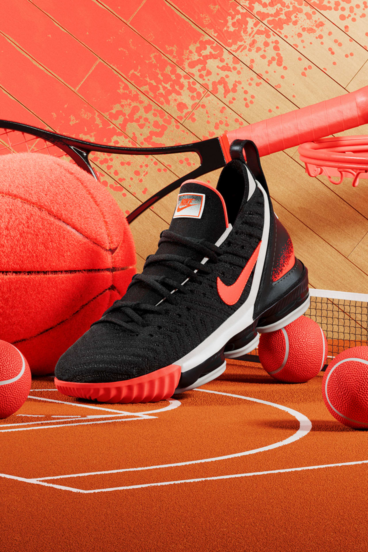 Nike lebron lava on sale