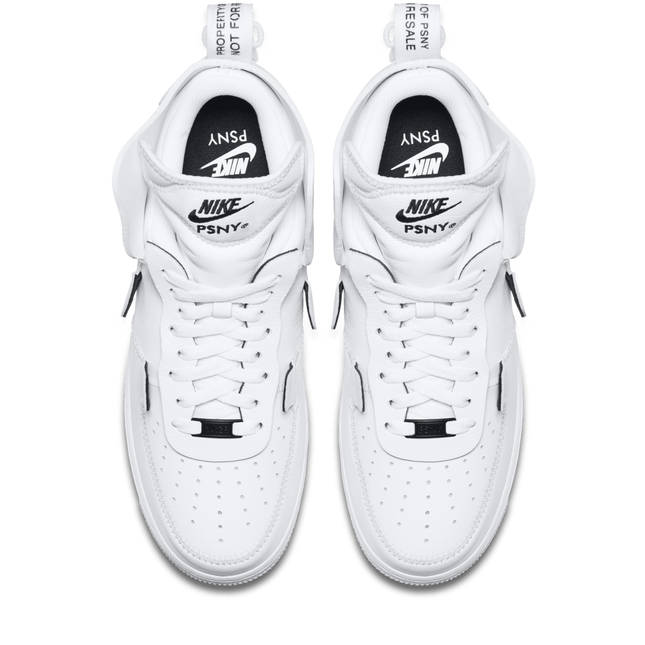 Fecha de lanzamiento de las Nike Air Force 1 High PSNY Triple White Nike SNKRS