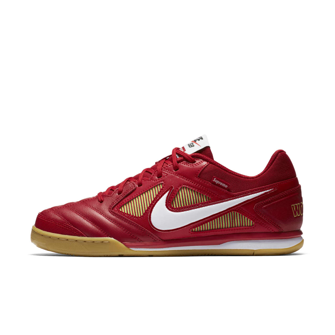 Nike Sb Gato Qs Supreme 'Gym Red & White & Cyber' Release Date